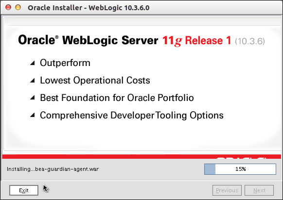 cara install oracle weblogic server