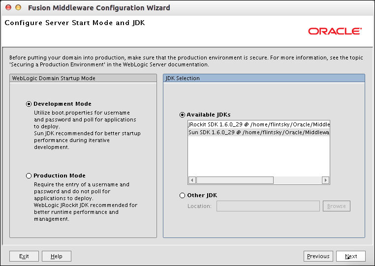 Cara Install Oracle Weblogic Server