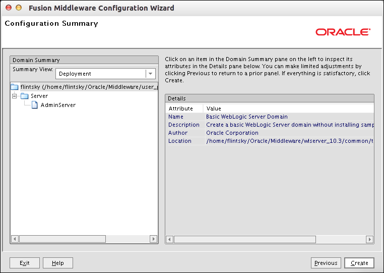 Cara Install Oracle Weblogic Server