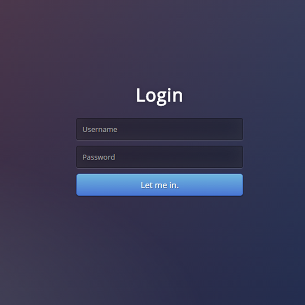 20 Desain Form Login HTML5 dan CSS3 Gratis Untuk Website 