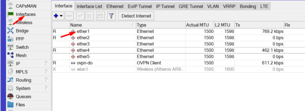 Konfigurasi Dasar Mikrotik - TutorialPedia