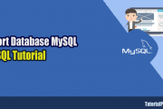 Cara Export Database MySQL Melalui Command Line